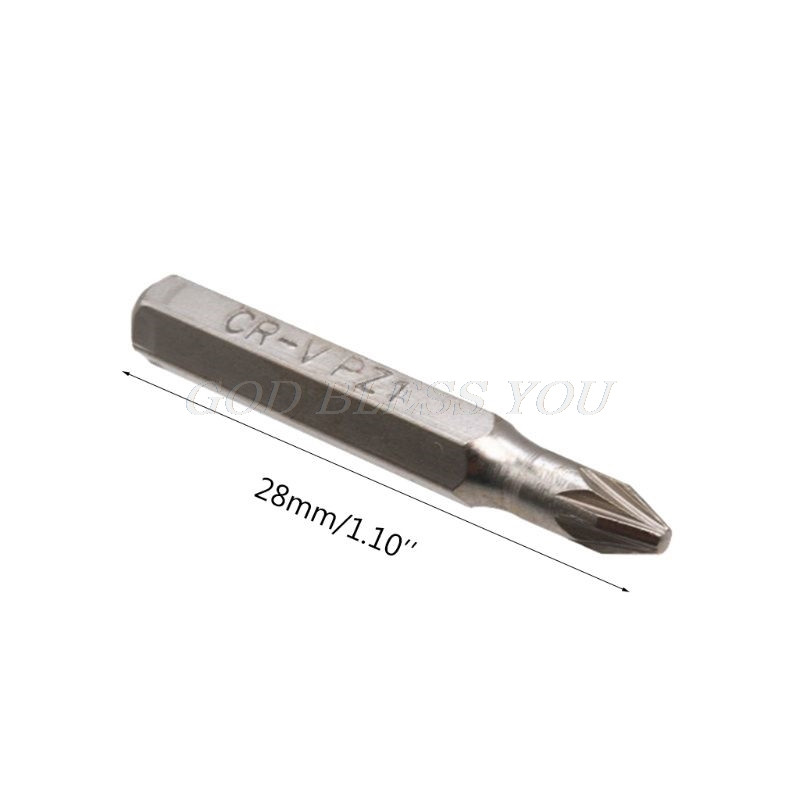 10tk 28mm magnetiline CR-V täppiskruvikeeraja otsikute komplekt PH00 PH0 Z1 Z0 3,0 2,0 1,0 T5 T4 0,8 Multifunktsionaalne Hex Torx pea remont
