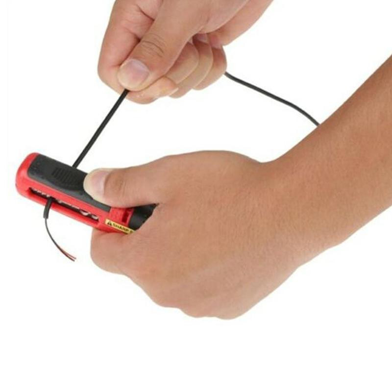 Többfunkciós kábelhuzalcsupaszító csupaszító vágó fogó fogantyú szerszám fogó csupaszító hardverszerszám hordozható szalagvonal bilincs