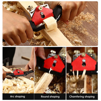 Дървообработващо ренде за птици Едноредово подстригване Регулируемо ръчно натискащо ренде Домакински дърводелски ръчни инструменти Направи си сам дървообработващо ренде