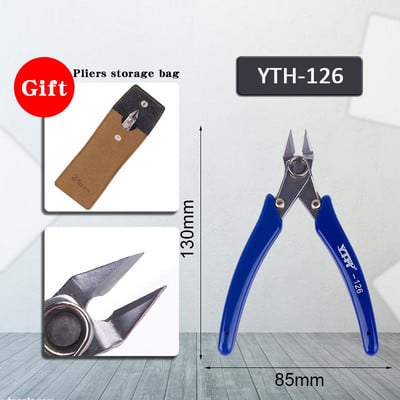 Clește YTH Tăiere cabluri electrice Tăiere tăietoare laterale Mini clește diagonală cu tăiere cu mai multe sârme Unelte de mână tăietor de sârmă