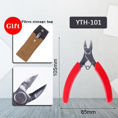 Clește YTH Tăiere cabluri electrice Tăiere tăietoare laterale Mini clește diagonală cu tăiere cu mai multe sârme Unelte de mână tăietor de sârmă