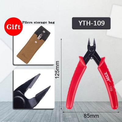 Clește YTH Tăiere cabluri electrice Tăiere tăietoare laterale Mini clește diagonală cu tăiere cu mai multe sârme Unelte de mână tăietor de sârmă