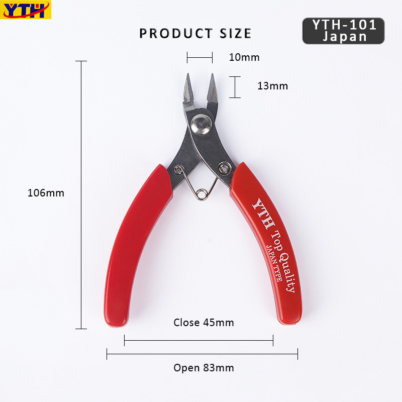 Clește YTH Tăiere cabluri electrice Tăiere tăietoare laterale Mini clește diagonală cu tăiere cu mai multe sârme Unelte de mână tăietor de sârmă