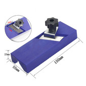 1 PCS Гипсокартон Ръчен самолет Инструмент за рендосване на гипсокартон Плосък квадратен гипсокартон Странична фаска Инструмент за дървообработване