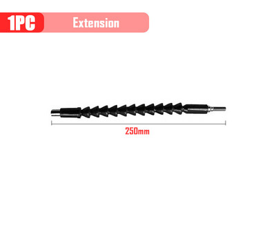 Regulējams 105 grādu taisnleņķa piegrieznis skrūvgrieža instrumentu komplekts 1/4 sešstūra kāts elektrourbjmašīnas skrūvgriežu uzgaļu instrumentiem