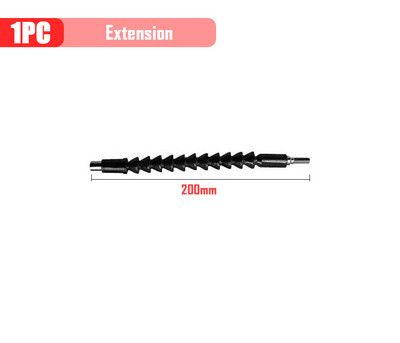 Regulējams 105 grādu taisnleņķa piegrieznis skrūvgrieža instrumentu komplekts 1/4 sešstūra kāts elektrourbjmašīnas skrūvgriežu uzgaļu instrumentiem