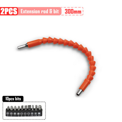 Regulējams 105 grādu taisnleņķa piegrieznis skrūvgrieža instrumentu komplekts 1/4 sešstūra kāts elektrourbjmašīnas skrūvgriežu uzgaļu instrumentiem