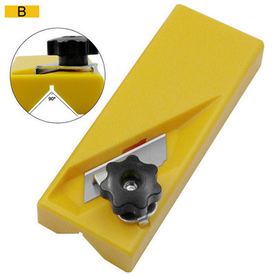 Puidutöötlemistera serva nurk höövel servade trimmimine käsitsi höövel puidust 45 kraadise faasiga tööriistaplaat jäse eemaldamise tööriist Dropship