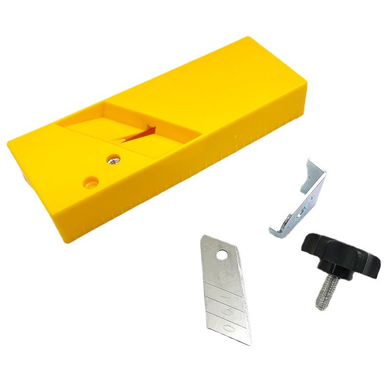 Medienos apdirbimo ašmenų briaunos kampo obliavimo briaunų apipjaustymas rankiniu būdu Obliavimo mediena 45 laipsnių nusklembimo įrankių lenta šlifavimo įrankio nuleidimas