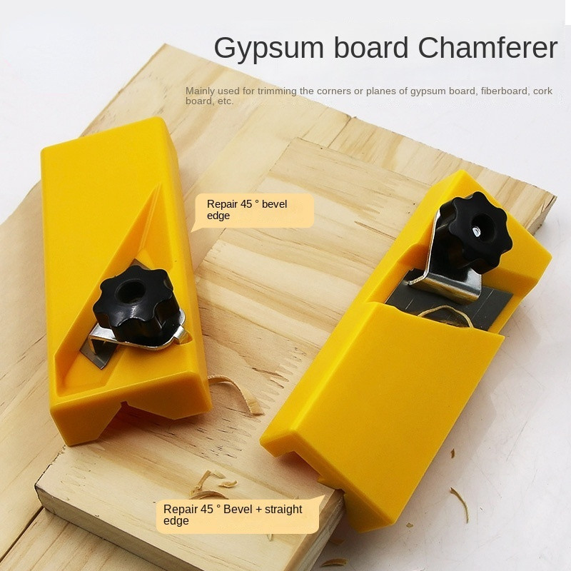 45° Chamfer trimming cutter Woodworking Board Planer Planer Tool Manual Wood Knife Ξυλουργός κάτω αφαίρεση γρεζιών Λεπίδα πλανίσματος άκρων