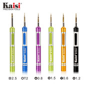 Kaisi precíziós mágneses csavarhúzó többfunkciós javítószerszámok iPhone 6 7 8 Phillips Torx Hex Y-Type Pozidriv K-8117 készülékhez