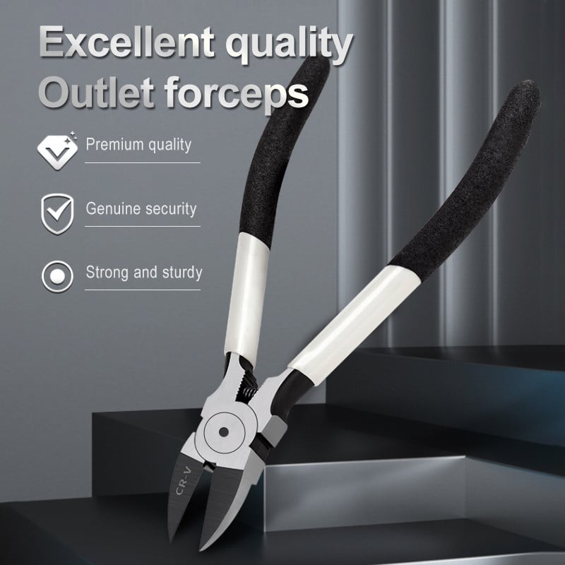 YLONDAO 5 6 collu Cr-V plastmasas knaibles diagonālās knaibles Mini elektroniskās stieples noņemšanas rīks sānu griezējs kabeļa knaibles DIY remonts