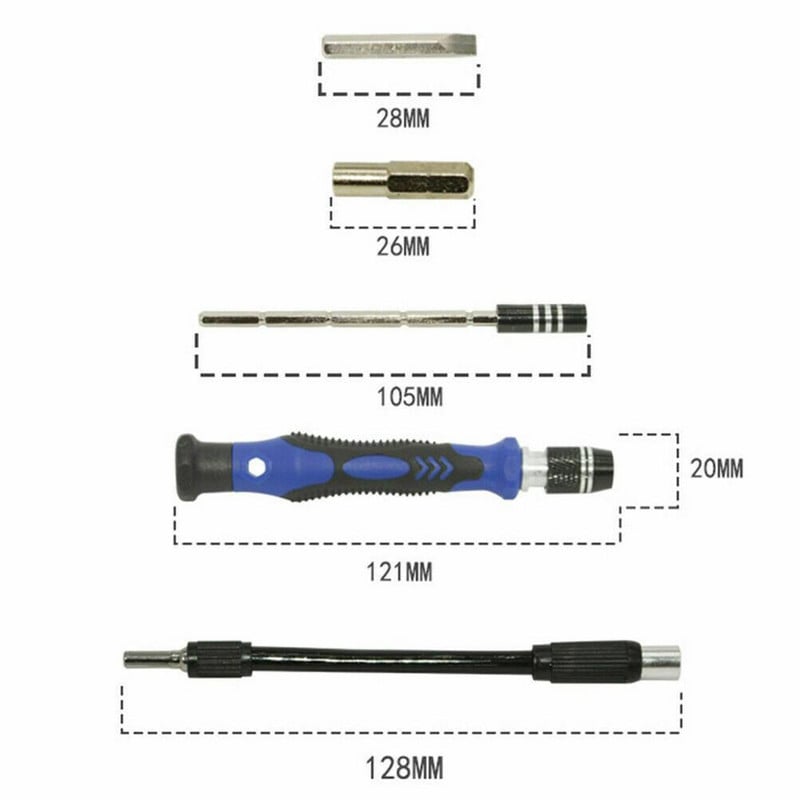 58 az 1-ben precíziós csavarhúzó készlet számítógép-javító szerszámkészlet hordozható több méretű precíziós csavarhúzó Torx szerszámkészlet laptophoz