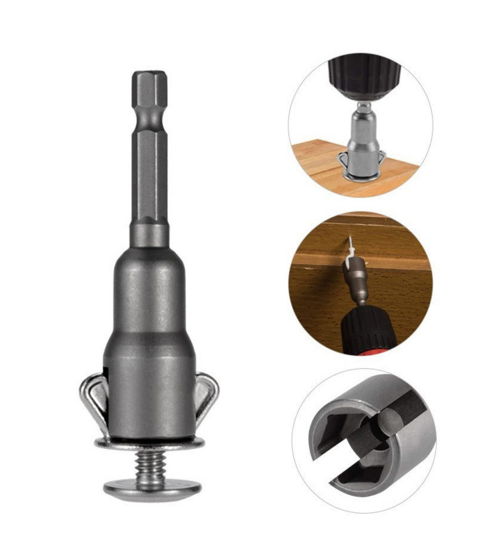 Șurub fluture Cheie tubulară 6,35 mm Șurubelniță electrică cu crestat