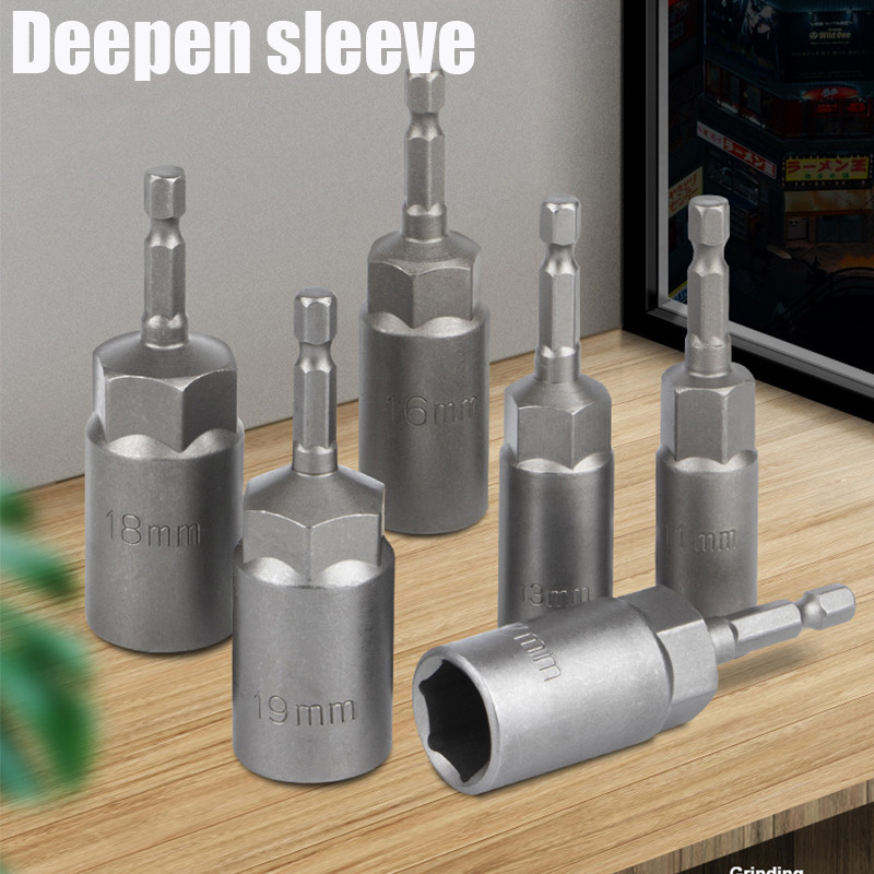 Șurub fluture Cheie tubulară 6,35 mm Șurubelniță electrică cu crestat