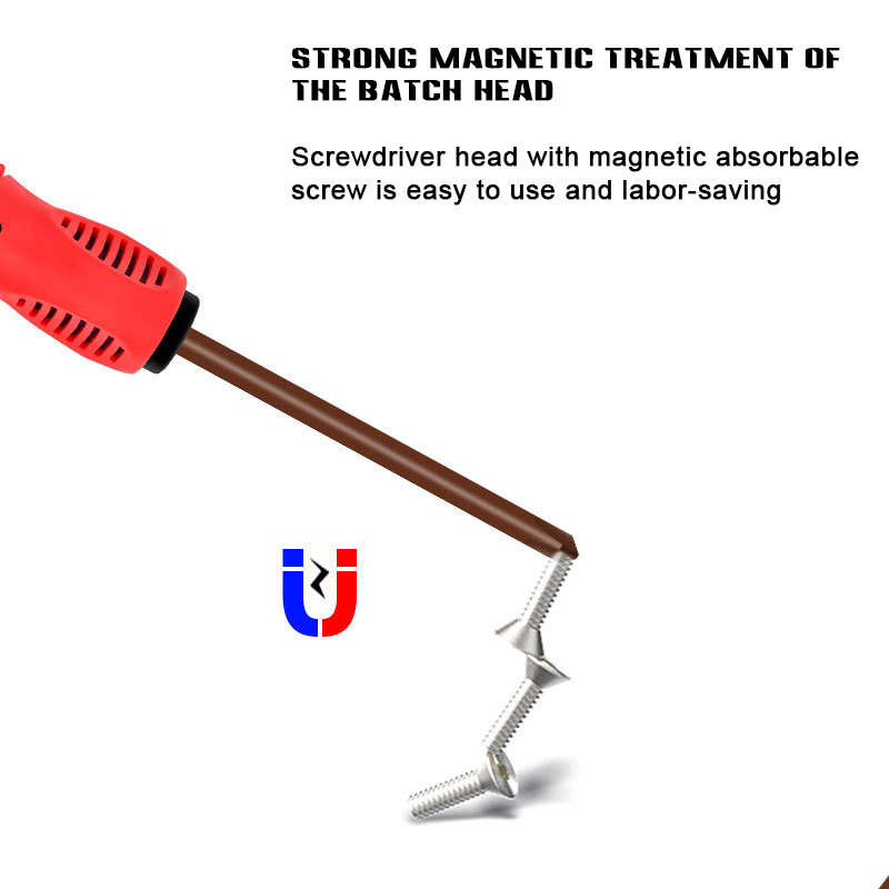 S2 specialios formos atsuktuvas vidinis kryžminis keturių taškų trijų taškų UY tipo trikampis magnetinis atsuktuvas.