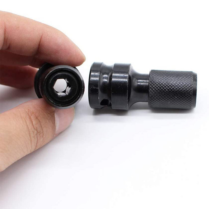 1/2 inch pătrat la 1/4 inch hexagonal cu clichet cheie tubulară adaptor set chei convertizor de antrenare instrument de impact