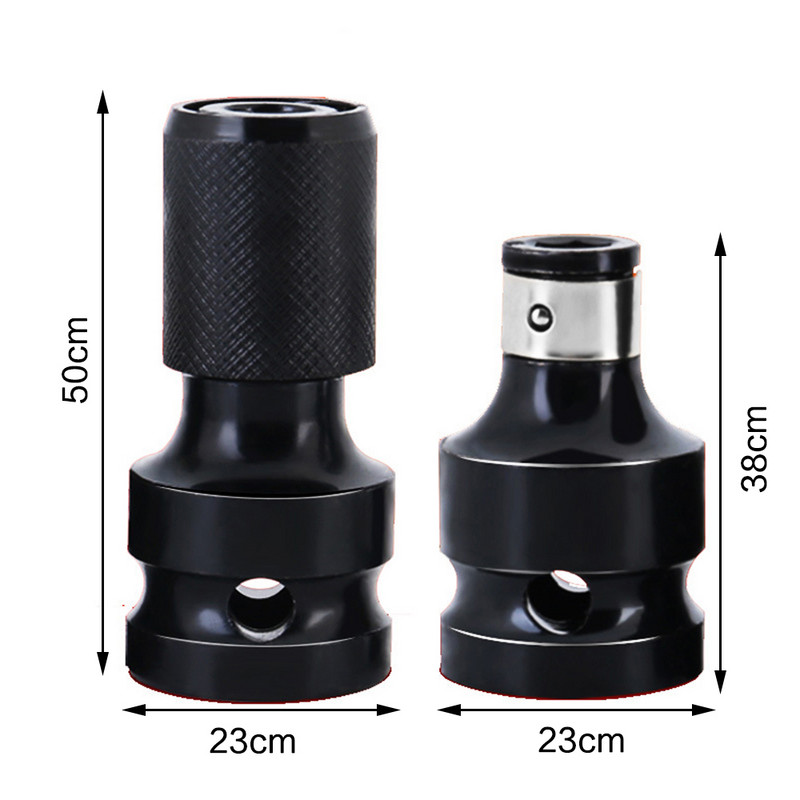 1/2 inch pătrat la 1/4 inch hexagonal cu clichet cheie tubulară adaptor set chei convertizor de antrenare instrument de impact