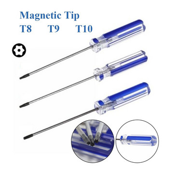 5 τεμ. T8 T9 T10 Precision Screwdriver Bits Security Proof Magnetic Torx Screwdriver for Xbox 360 Repair Tools