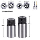 1 bucată de foraj pentru prelucrarea lemnului, clemă cu manșon încrucișat, bază de foraj, mandrina de foraj, 20x40L/20x45L