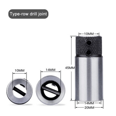 1 bucată de foraj pentru prelucrarea lemnului, clemă cu manșon încrucișat, bază de foraj, mandrina de foraj, 20x40L/20x45L