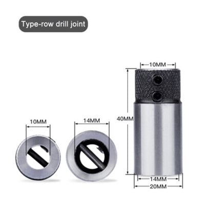 1 bucată de foraj pentru prelucrarea lemnului, clemă cu manșon încrucișat, bază de foraj, mandrina de foraj, 20x40L/20x45L