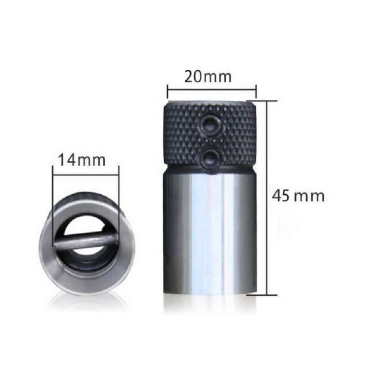 1 bucată de foraj pentru prelucrarea lemnului, clemă cu manșon încrucișat, bază de foraj, mandrina de foraj, 20x40L/20x45L