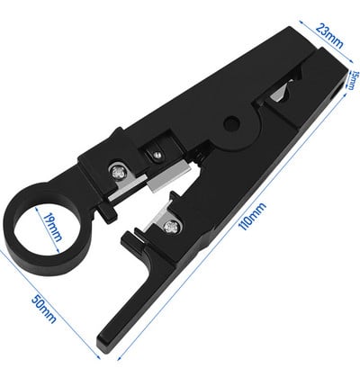 Automaatsed eemaldamistangid Universaalsed koaksiaalkaabli traadi eemaldamise tööriistad kuuskantvõtmega