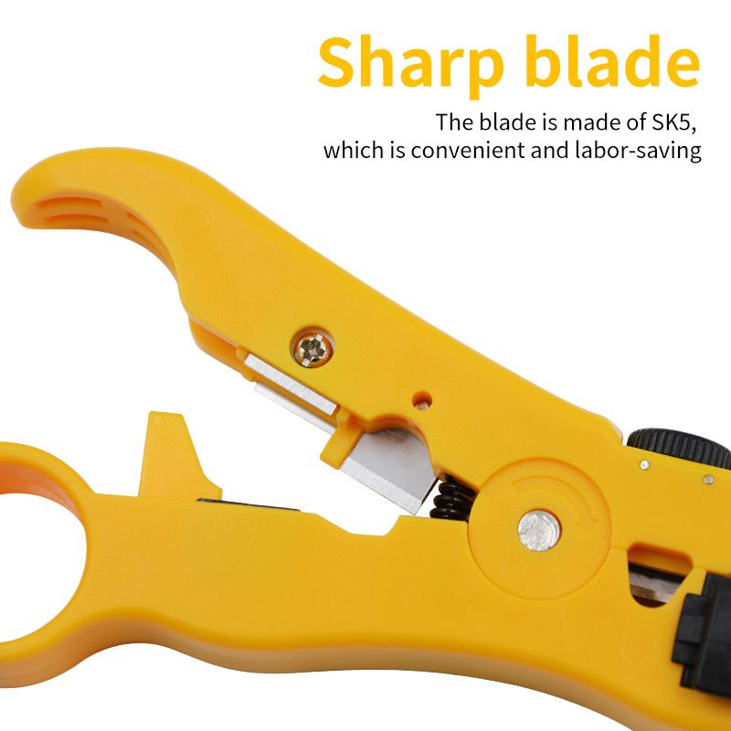 Automaatsed eemaldamistangid Universaalsed koaksiaalkaabli traadi eemaldamise tööriistad kuuskantvõtmega