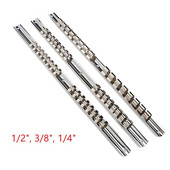 Rozsdamentes acél foglalattartó állványtartó 1/4 3/8 1/2 hüvelykes 16 kapcsos sínes szerszámrendező Tárolás otthoni ipari garázshoz