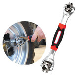 Cheie universală 48 în 1 cu șuruburi spline Torx 4-12 puncte, cheie rotativă la 360 de grade, scule de mână pentru mecanic