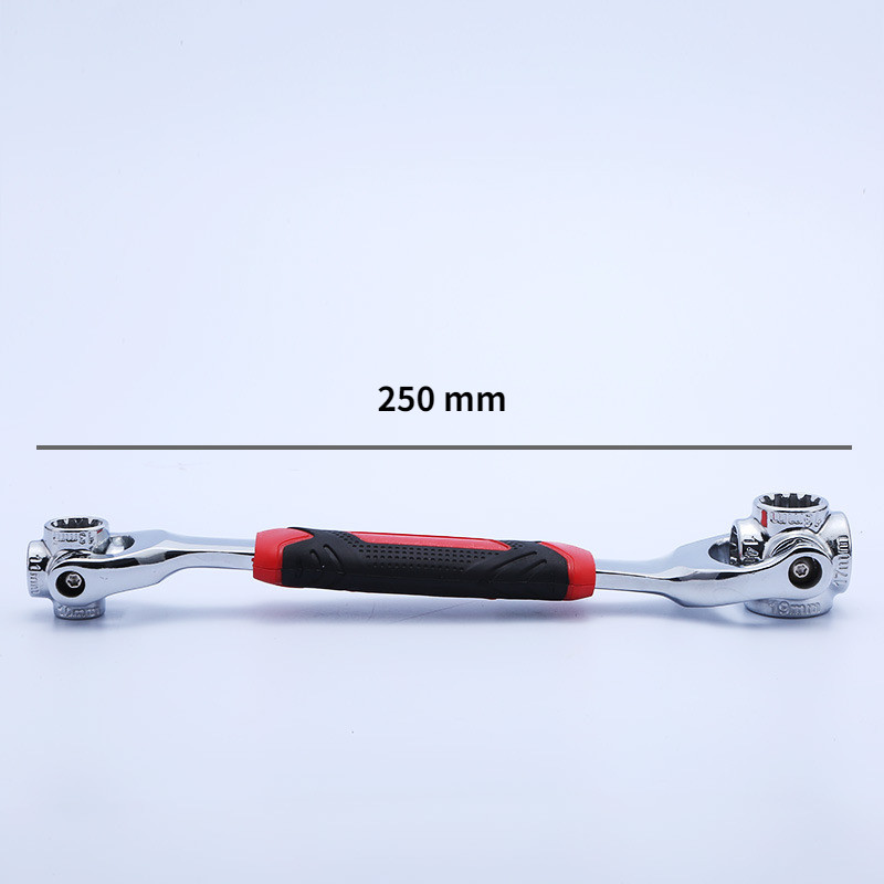 Cheie universală 48 în 1 cu șuruburi spline Torx 4-12 puncte, cheie rotativă la 360 de grade, scule de mână pentru mecanic