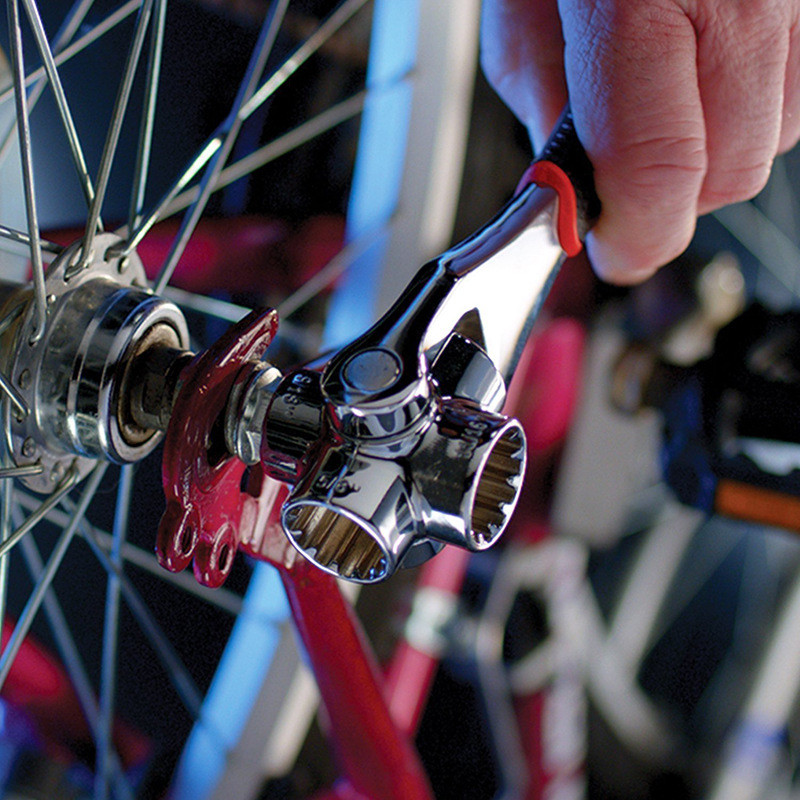 Cheie universală 48 în 1 cu șuruburi spline Torx 4-12 puncte, cheie rotativă la 360 de grade, scule de mână pentru mecanic