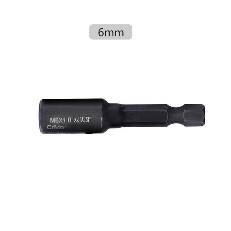 Samonarezujući adapter za utičnicu 1/4 inča šesterokutni alati za električne bušilice M6 M8 M10 6-10 mm