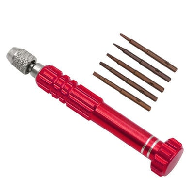 5-ühes alumiiniumsulamist kruvikeerajate parandus avatud tööriistade komplekt Kruvikeerajad iPhone'i jaoks Samsung Galaxy DIY mobiiltelefonide remonditööriistade komplekt