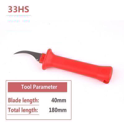 Kabeļu nazis noņēmējs Patents Stiepļu noņemšanas instrumenti Knaibles Asmens 31HS 32HS 33HS 34HS 35HS 36HS pīlinga nazis