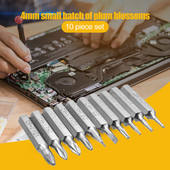 Hot Sale Bits Skillful Manufacturing 10 τμχ CR-V Phillips Bits Σετ κατσαβιδιού Τρυπάνι Torx Επισκευή Μύτη κινητού τηλεφώνου