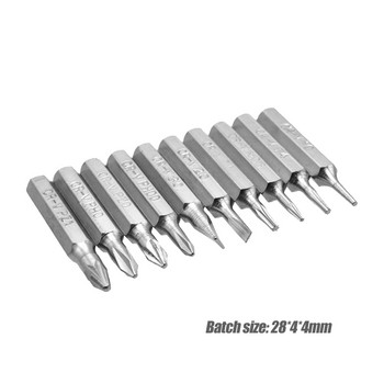 Hot Sale Bits Skillful Manufacturing 10 τμχ CR-V Phillips Bits Σετ κατσαβιδιού Τρυπάνι Torx Επισκευή Μύτη κινητού τηλεφώνου