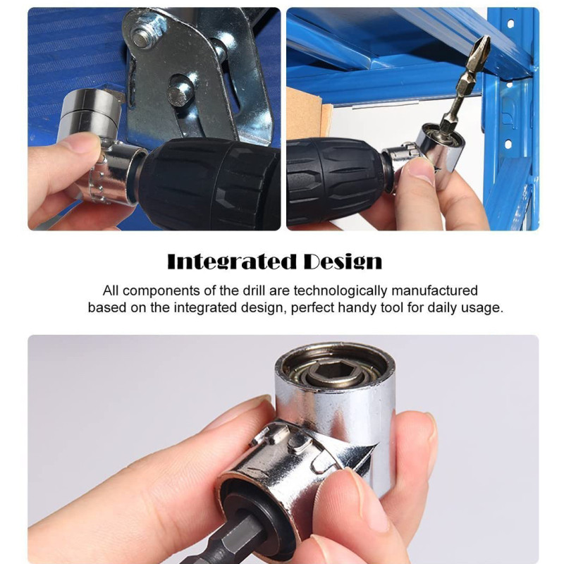 105 fokos csavarhúzófej-aljzat elektromos fúrószár szögű hosszabbító aljzat adapter hatlapfejű csavarhúzó-aljzat kéziszerszámok