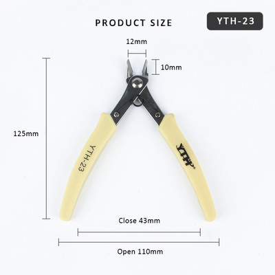 YTH-22 23 Πένσες κοπής Nipper Wire Cutter Cable Cutters Εργαλεία πολλαπλών λειτουργιών Mini ηλεκτρικό καλώδιο κοπής καλωδίων πένσα Cclip