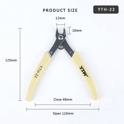 YTH-22 23 Πένσες κοπής Nipper Wire Cutter Cable Cutters Εργαλεία πολλαπλών λειτουργιών Mini ηλεκτρικό καλώδιο κοπής καλωδίων πένσα Cclip
