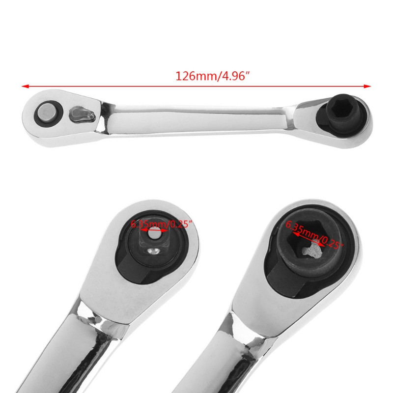 1/4" Made in Japan Nasadni ključevi s čegrtaljkom Odvijač Set šesterokutnih momentnih ključeva Brzi nasadni ključ i odvijač Ručni alat