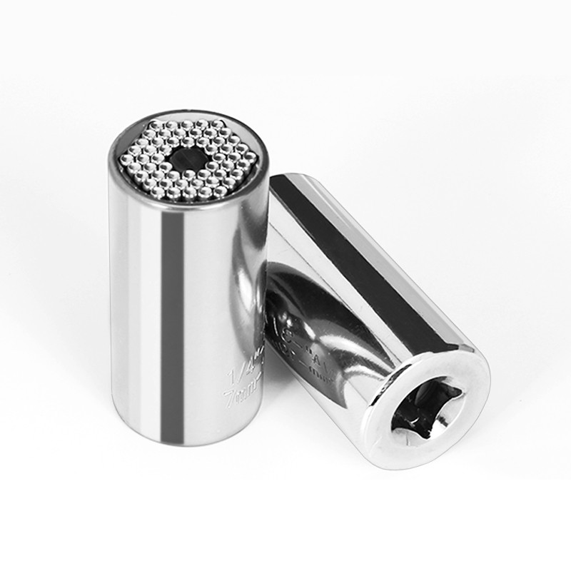 Univerzális nyomatékkulcs-fejkészlet foglalat hüvely 7-19 mm-es elektromos fúró racsnis persely Kulcs Magic Key Kéziszerszámok Barkácsszerszámok