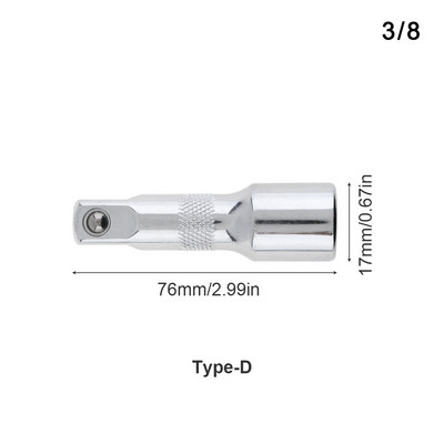 1/4 3/8 1/2 CRV Socket Ratchet Wrench Bar Extension Bar 50/75/100/125/150/250mm Αξεσουάρ μπιέλας χιτώνιο τιμονιού