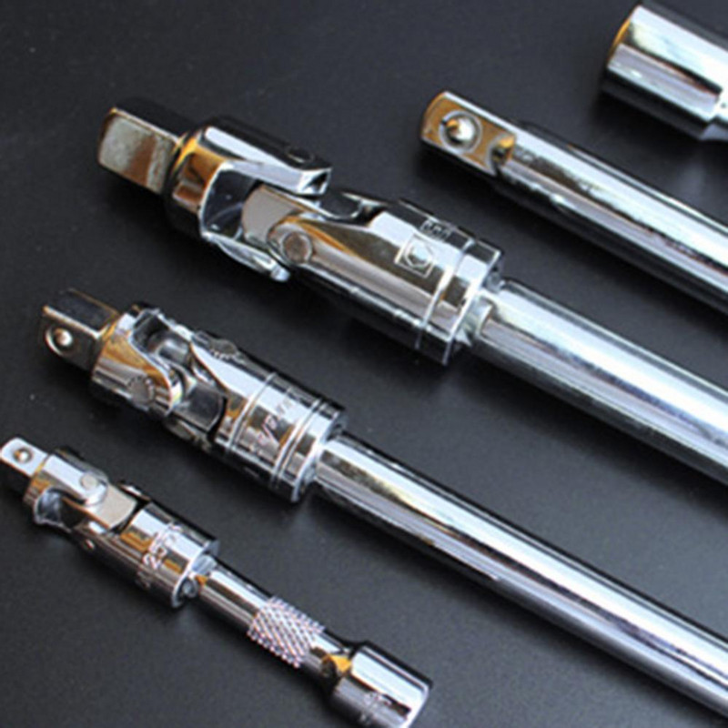 1/4 3/8 1/2 CRV Socket Ratchet Wrench Bar Extension Bar 50/75/100/125/150/250mm Αξεσουάρ μπιέλας χιτώνιο τιμονιού