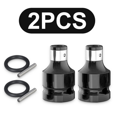 1/2" četvrtasti do 1/4" imbus čegrtaljke Nasadni ključ Nasadni adapter Set ključeva Pretvarač pogona Univerzalni prilagodljivi udarni alat