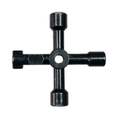 5 vienā universālā šķērsslēdža ligzdas trīsstūra uzgriežņu atslēgas atslēga santehniķa vilciena elektriskajiem lifta korpusa vārsta atgaisošanas radiatoriem