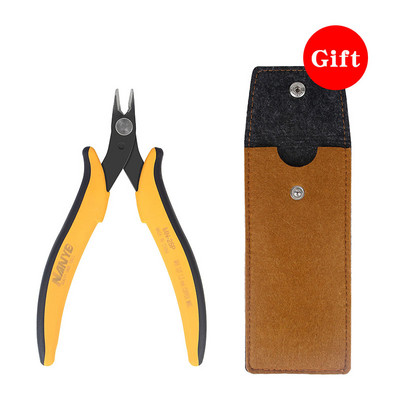 Clești diagonale YTH, tăiat moale, mini tăietori electronici de sârmă, mâner izolat din cauciuc, bijuterii DIY, instrumente de bricolaj pentru uz casnic