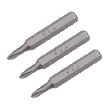 uxcell 3pcs Y2.5 Screwdriver Bits 5/32 inch Hex Hank Screwdriver Bit Set 28mm Length S2 S2 Screwdriver Kit Tools