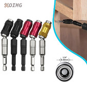 1/4 "šešiakampio magnetinio žiedo atsuktuvo antgaliai gręžimo rankiniai įrankiai gręžimo antgalio ilgintuvo strypas, greito keitimo laikiklis, pavaros kreiptuvas Sraigtinis gręžimo antgalis